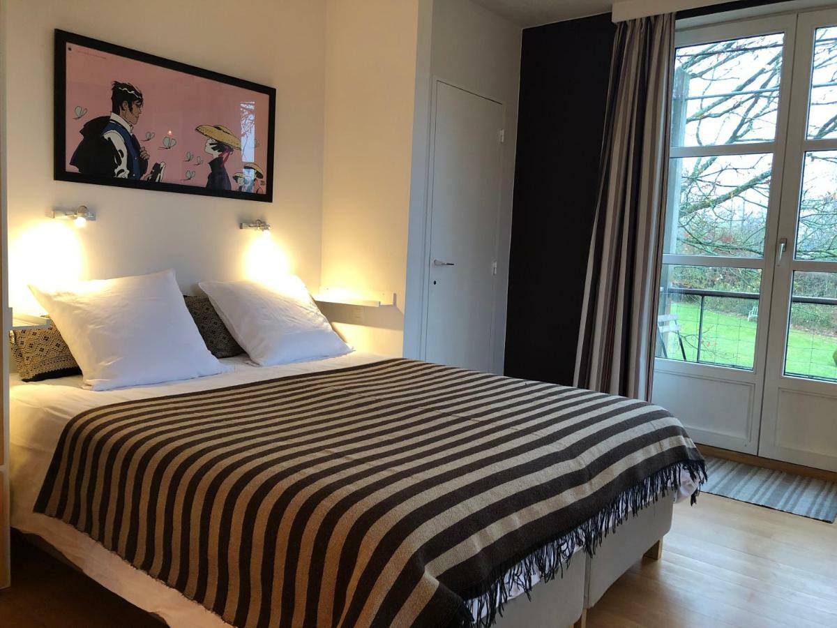 Bed and Breakfast Le Jardin Des Sources La Hulpe Exterior foto